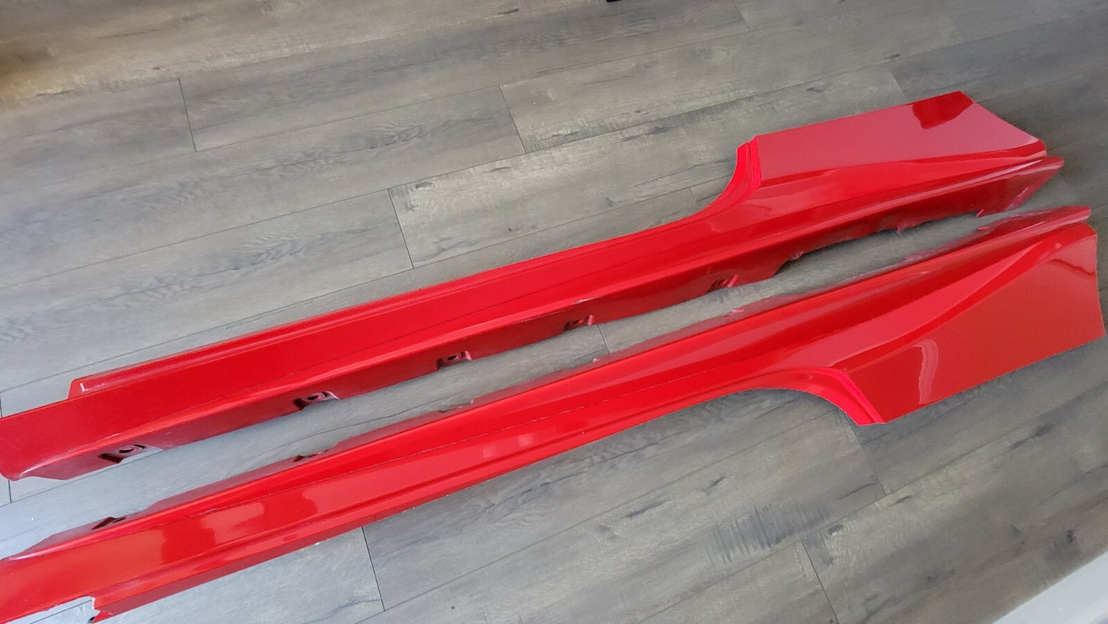 FERRARI 488 GTB LEFT AND RIGHT SIDE ROCKER PANELS OEM 