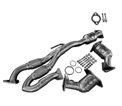 Catalytic Converter with Flex Y-Pipe Fits 2015- 2021 2022 Nissan Maxima 3.5L Set