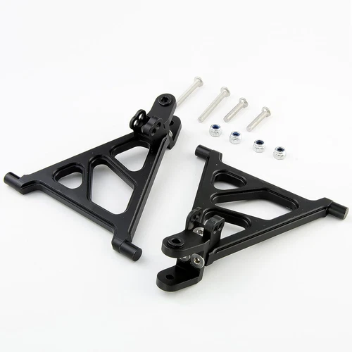 Aluminum Front Lower Arm Set For Tamiya CW-01 Chassis LunchBox Hornet Grasshoppe - Picture 4 of 6