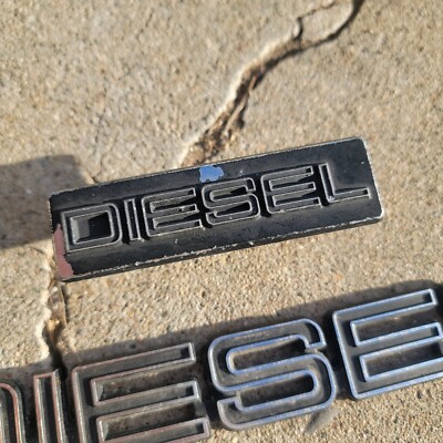 Volvo 240 Diesel Trunk and Grill Badge OE Rare Emblem 242 244 245