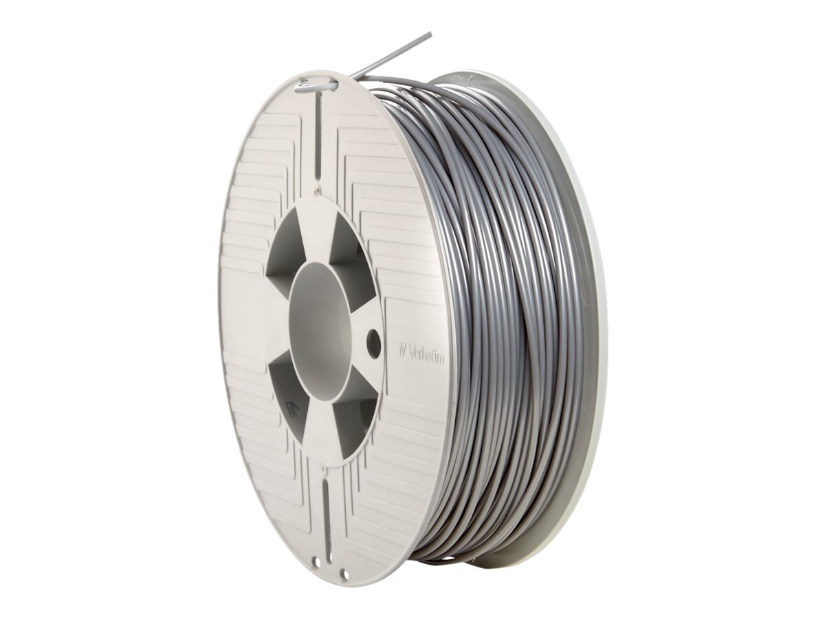 Verbatim Silver, RAL 9006 1 kg 126 m PLA filament (3D) 126 m PLA 55329