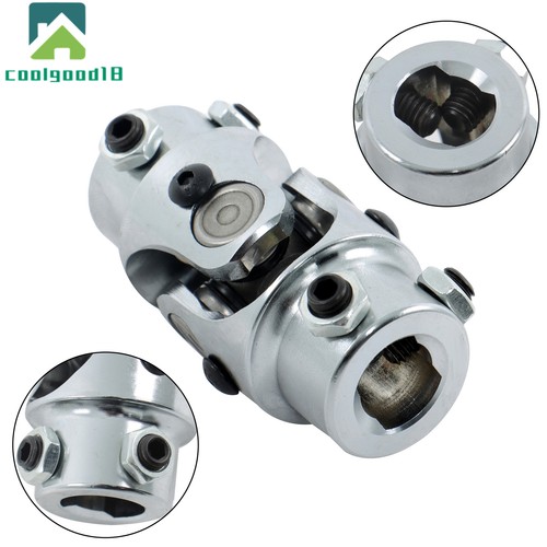 10 PIEZAS 3/4" DD X 3/4" DD Acero Inoxidable Dirección Única Cromo Eje de Junta en U - Imagen 9 de 10