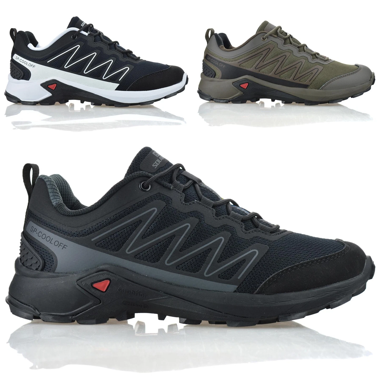 Mens Hiking Walking Trail Running Casual Sports Memory Foam Trainers Shoes Size
Opens in a new windo