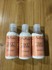 Shea Moisture Coconut Hibiscus Curl Style Milk Silk Protein Neem Oil 4.1 oz
