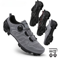 Men's MTB Cycling Non-slip Shoes Breathable Road Bike Self-Locking Sneakers