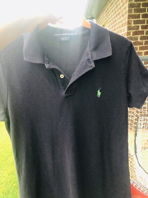 Ralph Lauren Sport navy Blue Polo Shirt Dress M medium cotton , green logo | eBay Ralph Lauren Sport navy Blue Polo Shirt Dress M medium cotton , green logo | eBay