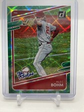 2021 Donruss The Rookies Green Parallel /25 Alec Bohm RC Philadelphia Phillies 