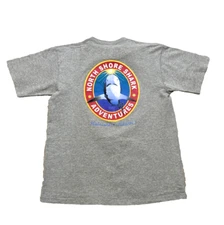 Haleiwa Hawaii North Shore Shark Adventures T-Shirt NSSA M Fruit of the Loom