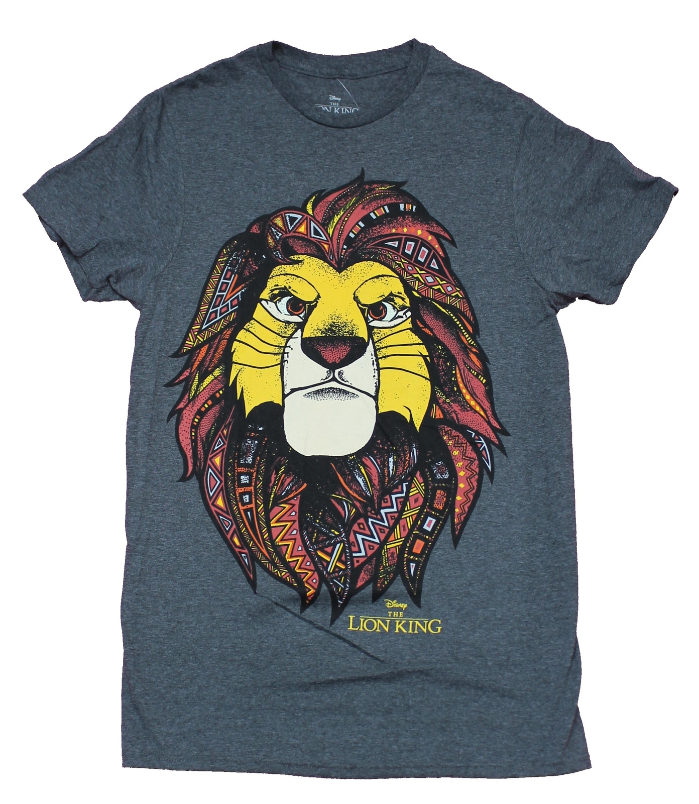 The Lion King Adult New T-Shirt - Stylistic Serious Simba Face | eBay