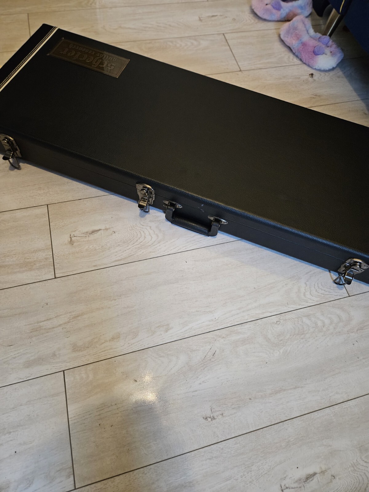 Electric Guitar Hardcase Schecter Mint Condition eBay