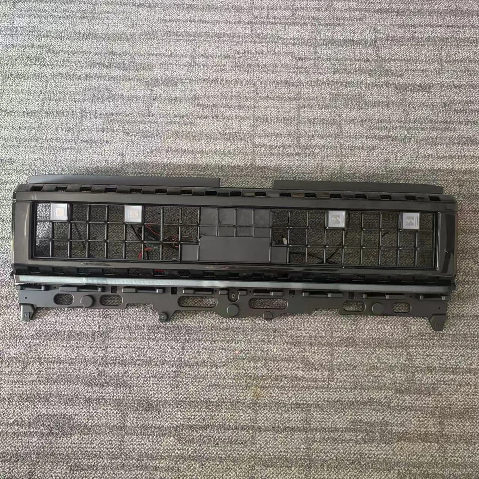 Rejilla luz amarilla apta para Land Cruiser 250 Prado 2024 2025 parachoques delantero rejilla Foto 3 de 4