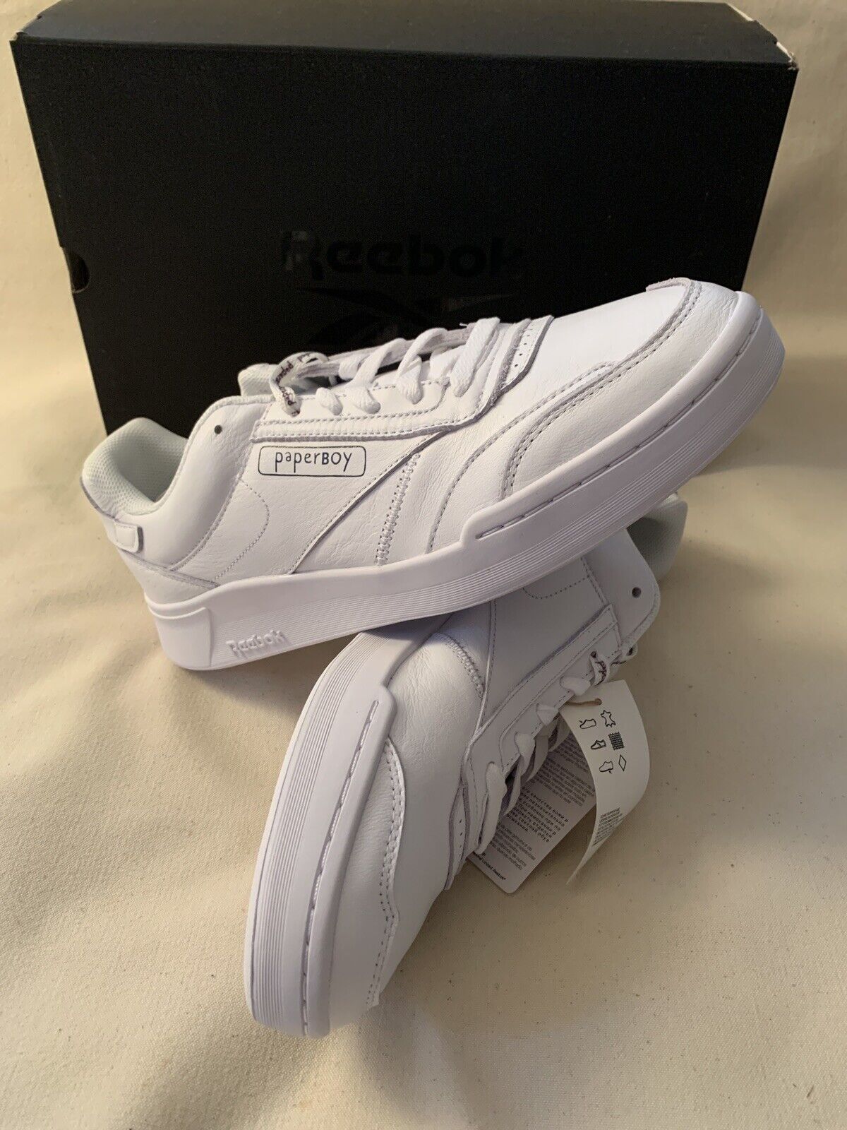 BEAMS Paperboy Paris Reebok C Legacy 'White' Size 12US - NEW - GW2816 | eBay