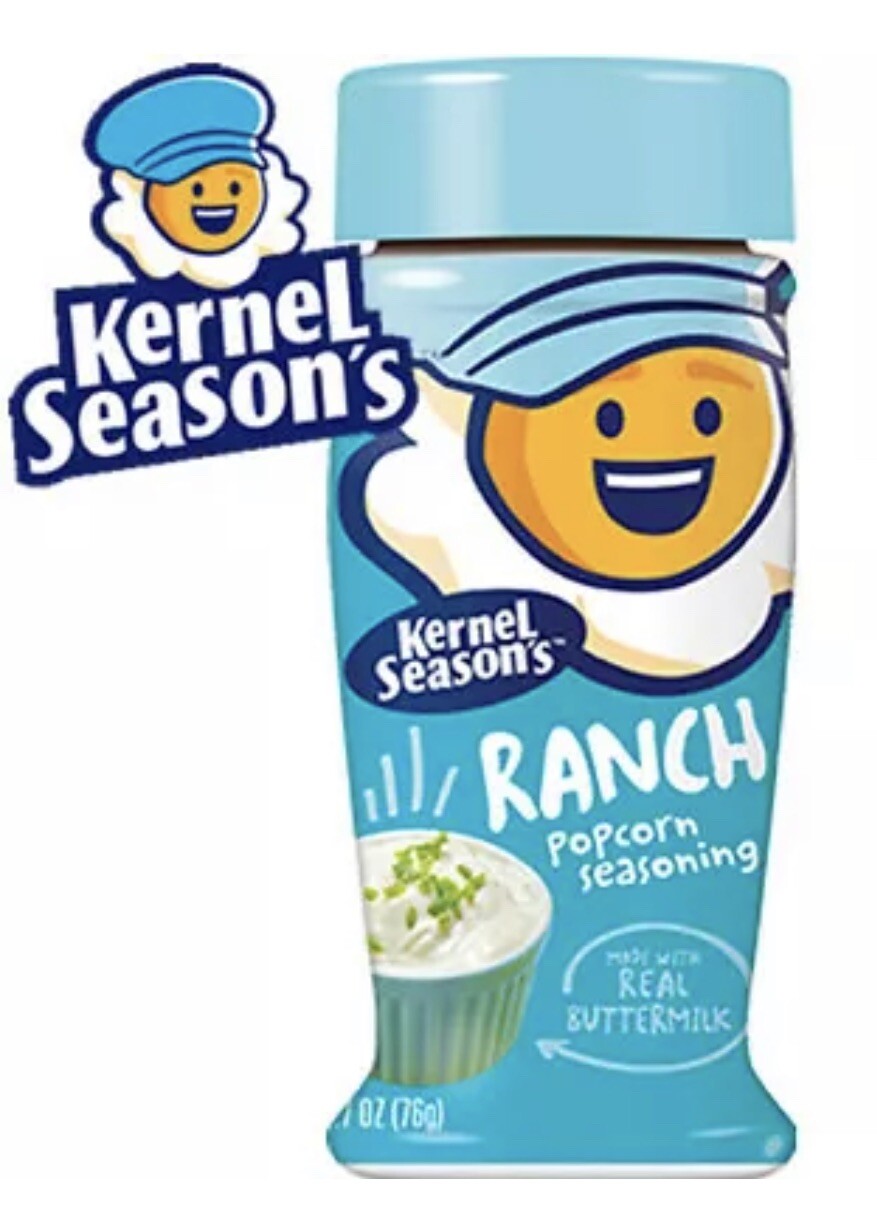 Kernel Season's Ranch Flavored Popcorn Seasoning Kernal Season Salt 2