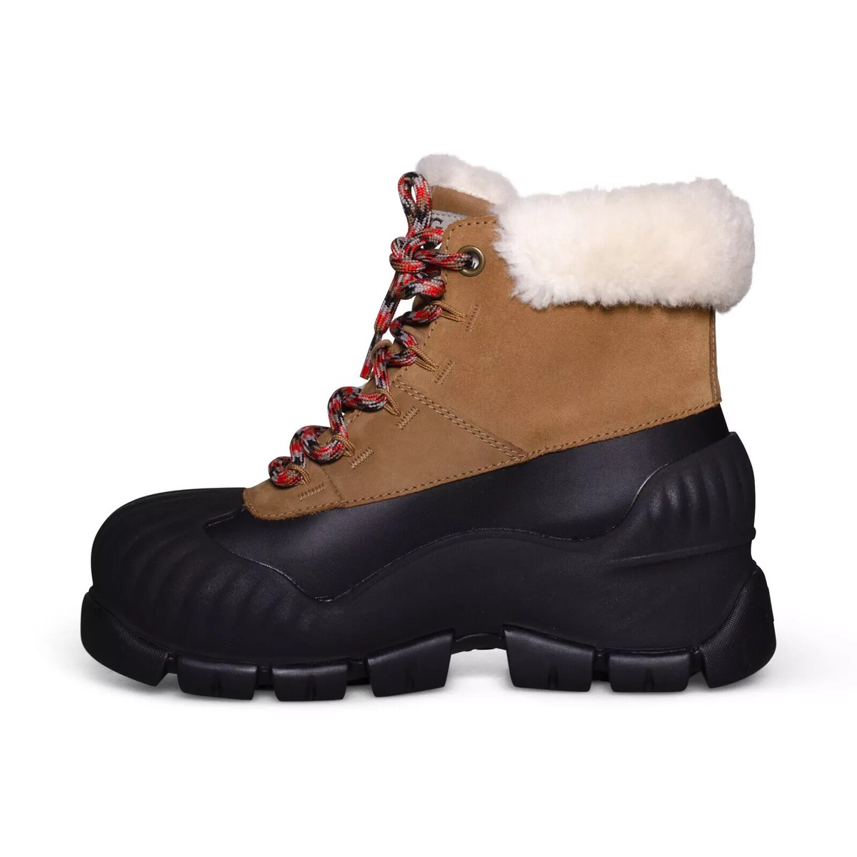 NEW UGG ADIROAM HIKER CHESTNUT LEATHER WATERPROOF SNOW WOMEN'S