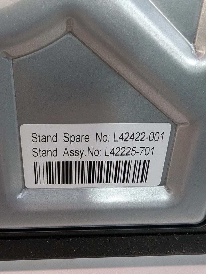 Genuine HP Display Monitor Base and Stand 23.8" E243p Sure View-Q L42422-001 - Image 4 of 4