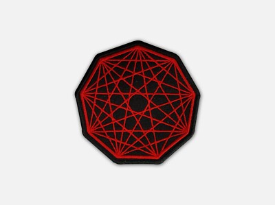 ##King gizzard & The Lizard wizard in nonagon Infinity## gestickter Patch
