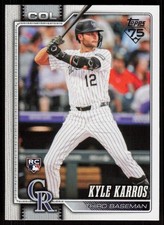 2026 Topps Series 1 Celebration Kyle Karros #334 Colorado Rockies