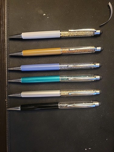 Swarovski Crystalline Ballpoint Pen. 6 Colors. Not Mint See Pictures - Picture 3 of 4