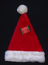 3 NEW CHRISTMAS Santa Claus Hats 16" tall