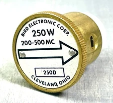 Bird 43 Thruline WattMeter Element 250W 250D 200-500MHz Slug