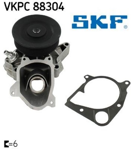 SKF VKPC88304 Wasserpumpe Wapu FüR BMW-image
