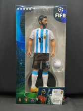 Lionel Messi Argentina 10 FIFA Soccer Action Figure w/ Ball Boxed