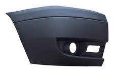 Ford Transit Mk7 Front Bumper End Cap With Fog Lamp Holes Right Hand 2006-2014