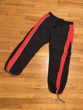Men s Vintage Track Nylon Parachute Pants Y2K Baggy 90s Style
