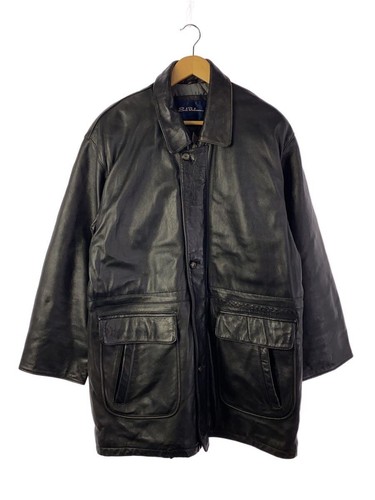 Sulvam Leather Jacket Blouson/Ll/Sheep Leather/Blk/Plain 3814