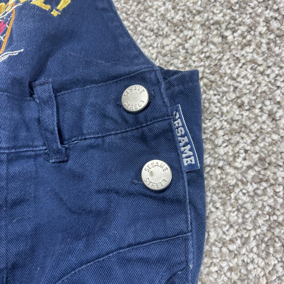 Mono Calle Sésamo Infantil Niños 12M Azul Marino Elmo Fútbol Gol Pantalones Cortos Mameluco Foto 2 de 4