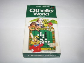 Othello World Super Famicom SFC Japan import +Box Manual US Seller