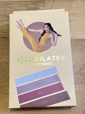 Blogilates Loop Bands - 4pk: Latex Resistance for Legs & Arms