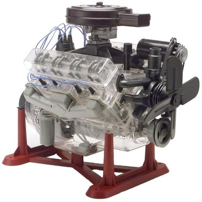 Visible V8 Engine Model Kit 1:4 Scale Skill Level 5