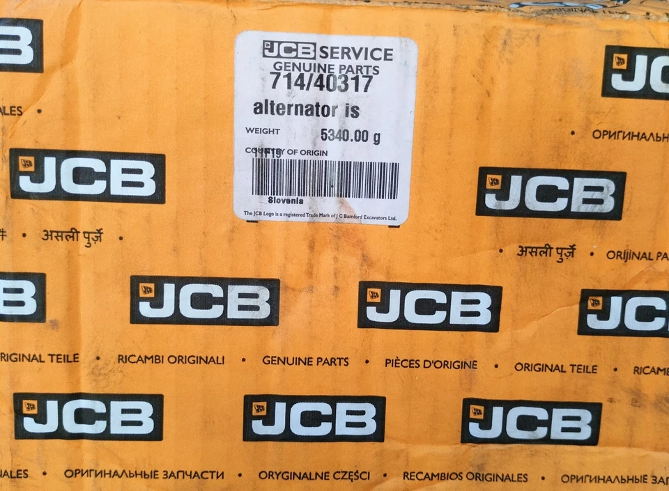 JCB Alternator - Photo 1/4