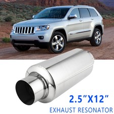 For Jeep Grand Cherokee 5.7l Exhaust Resonator 2.5 Inletoutlet Muffler Weld-on For Jeep Grand Cherokee 5.7l Exhaust Resonator 2.5 Inletoutlet Muffler Weld-on
