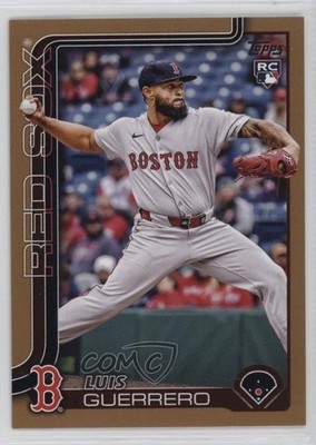 2025 Topps Update Gold /2025 Luis Guerrero #US36 Rookie RC ut4