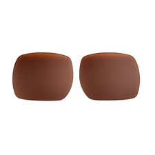 Walleva Brown Polarized Replacement Lenses For Ray-Ban RB1971 Square 54mm