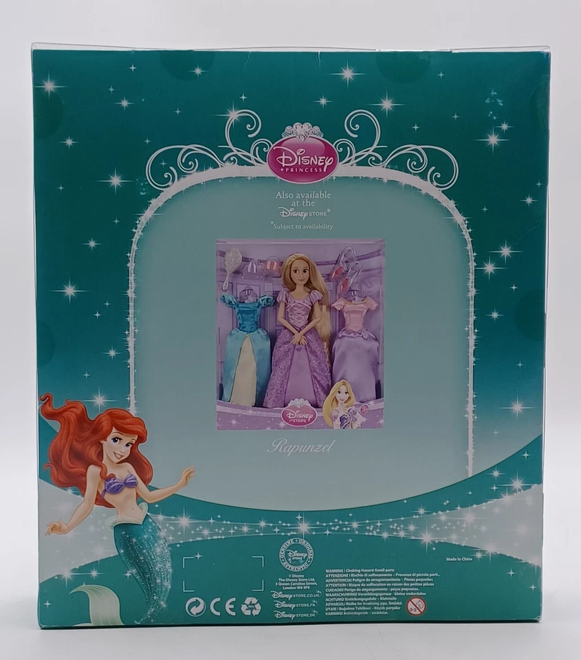 Disney Deluxe Dress Up Mermaid Ariel Puppe / Arielle die Meerjungfrau / NrfB - Bild 3 von 4