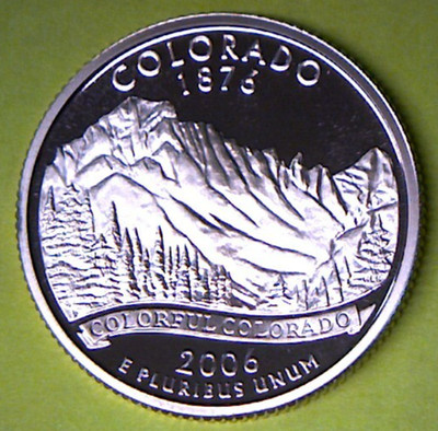2006 S 25C COLORADO Proof 50 States Quarter **FREE SHIPPING**