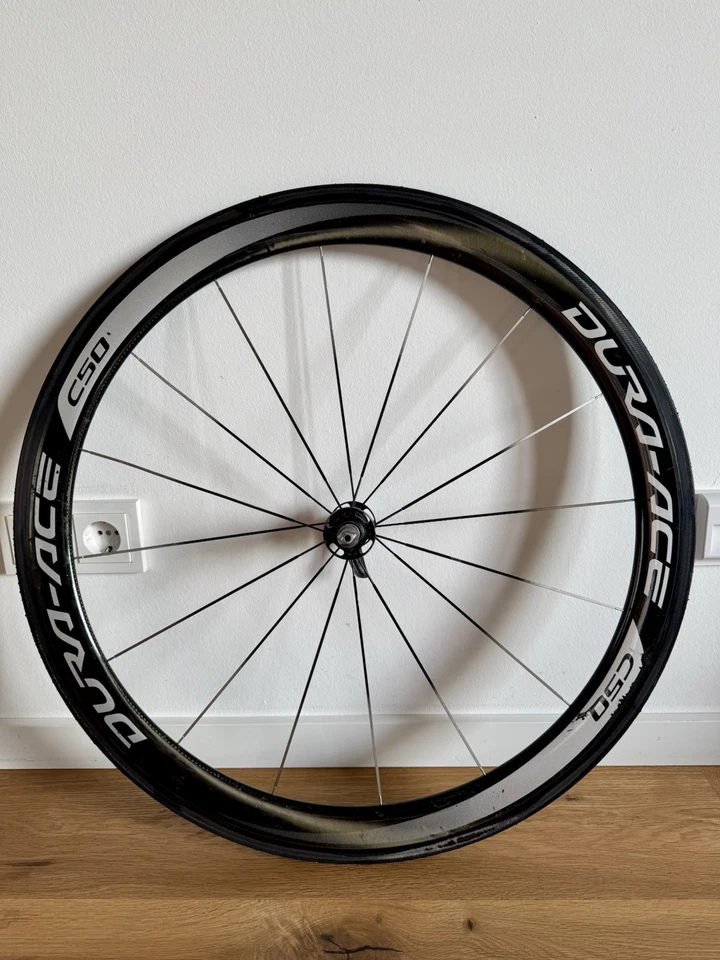 Shimano Dura Ace C50 WH-9000 tubular inkl. Schnellspanner - Bild 4 von 4