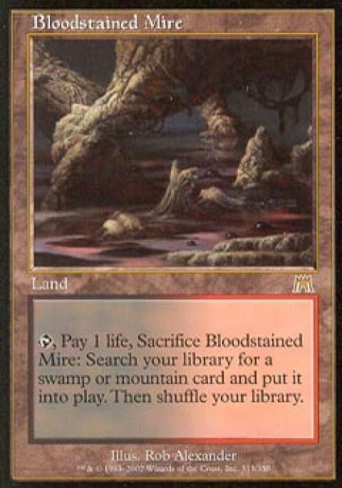 Bloodstained Mire - Near Mint MTG Onslaught