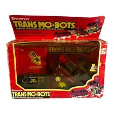 Supertoys 1993 Transmobots Battery-Operated Remote Control Robot Vantastic NOB