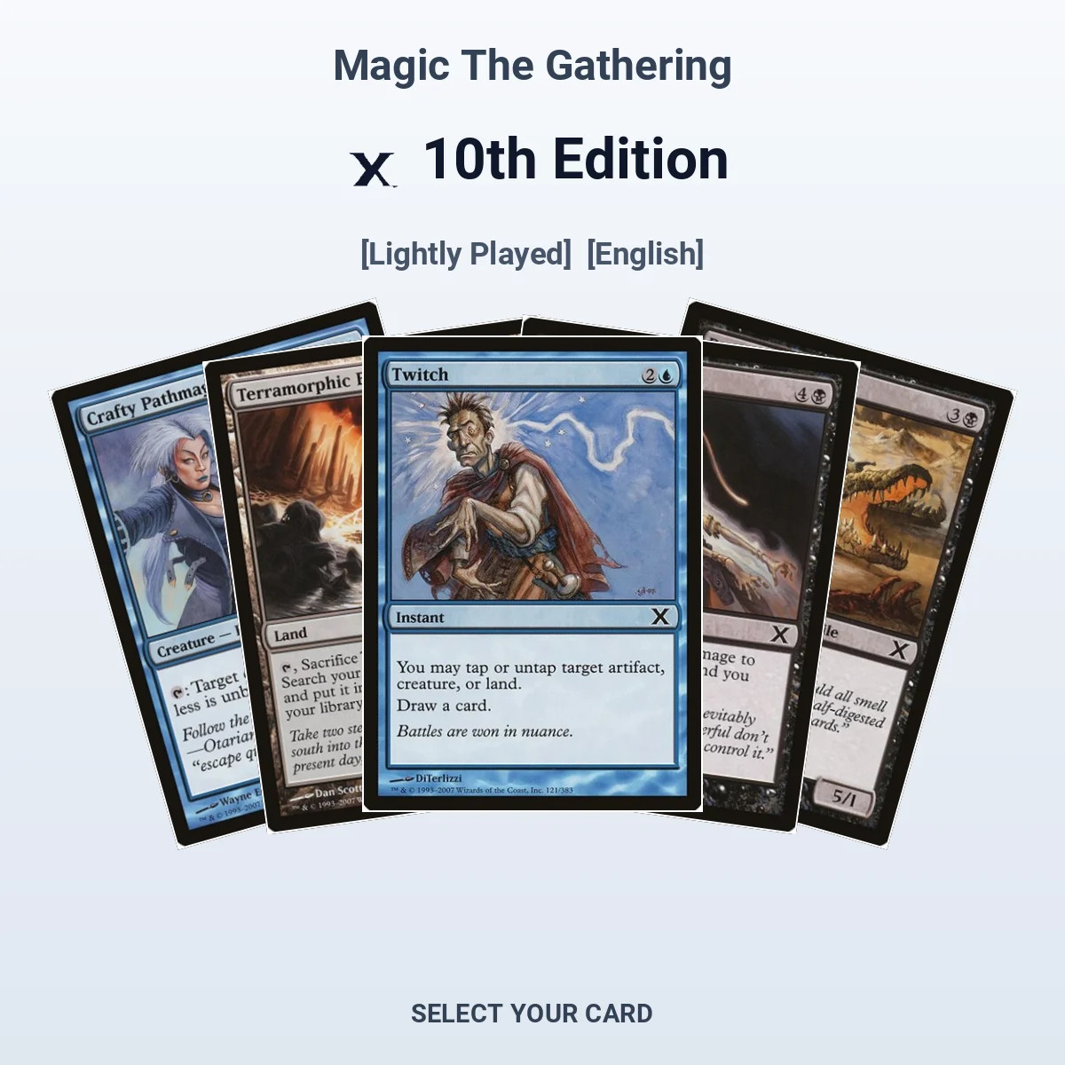Magic The Gathering 10th Edition - Select Your Cards (LP)