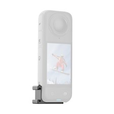 Aluminum Alloy Compact Quick Loading Board Expansion Base For Insta360 X4 Camera