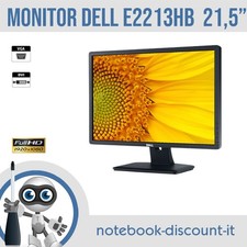 Monitor DELL E2213HB Schermo 22" per PC DESKTOP  DVI  VGA  1680x1050px  GRADO A
