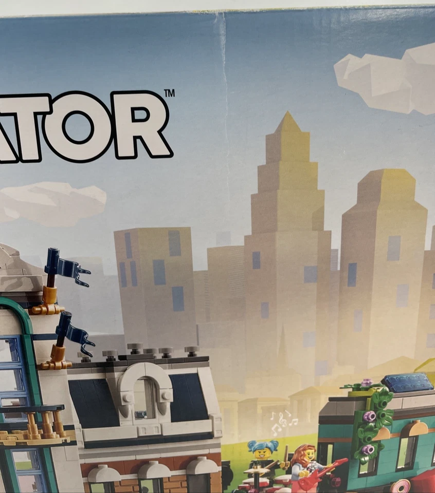 Juego Lego Creator 3 en 1 Main Street #31141 RETIRADO 1459 Piezas TOTALMENTE NUEVO Foto 2 de 4