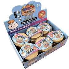 Squishy Quetsch Dumplings, Baozi, 9 cm, 6 ver...