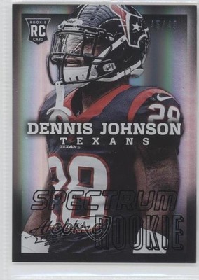 2013 Panini Absolute Spectrum Black 45/49 Dennis Johnson #125 Rookie RC 11pj