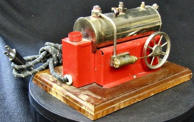 Average (+) 1950s Weeden 43 Live Steam Engine - Air Tested  # 0999