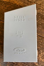 Vintage Huot Drill Index 29 Drill Bit Set  1/16 To 1/2 by 1/64ths + Case